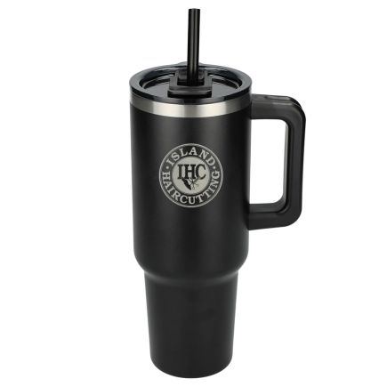 Pinnacle 40 Oz. Vacuum Insulated Eco-Friendly Travel Tumbler Wit